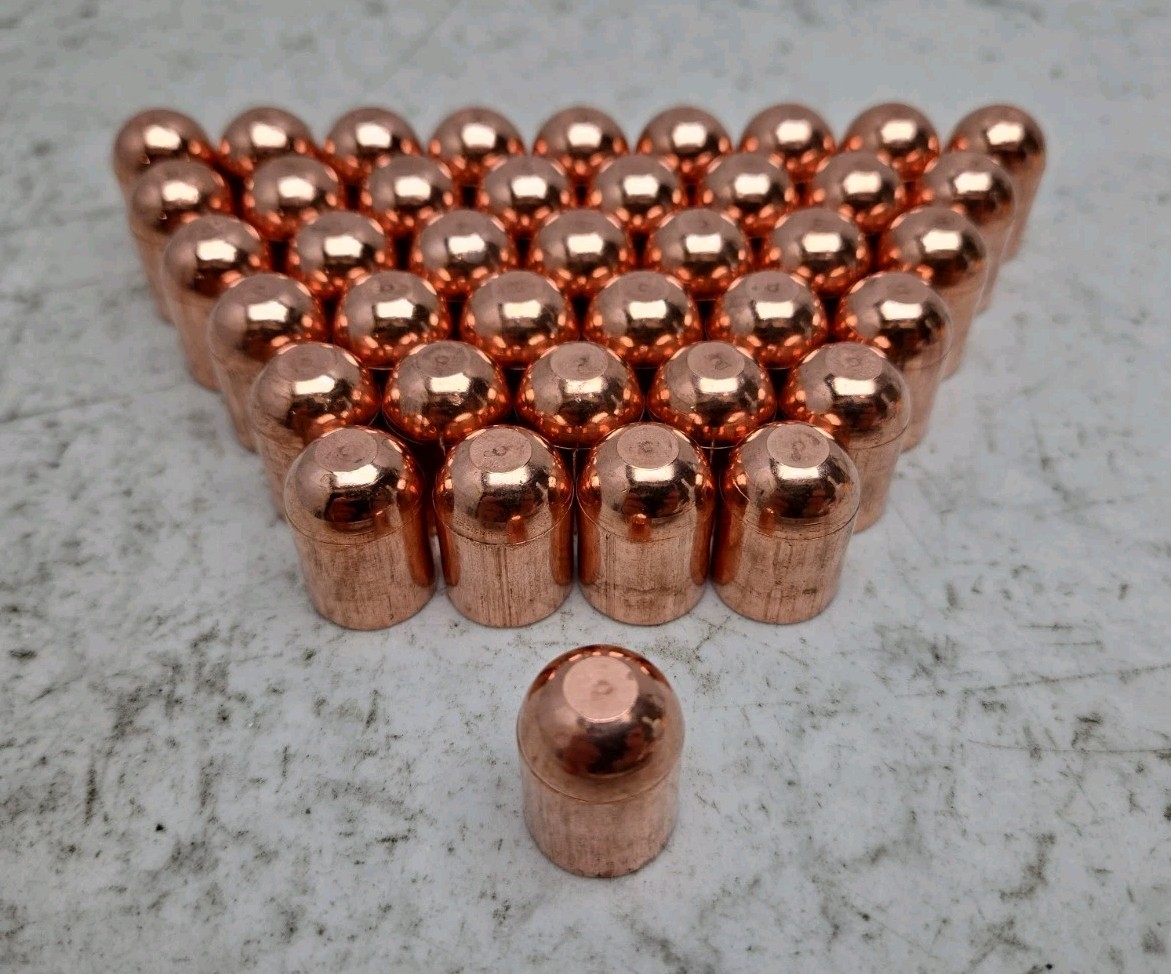 Z-Trode Resistance Welding Electrode Cap B Nose Round FB25Z34 New Lot of 40