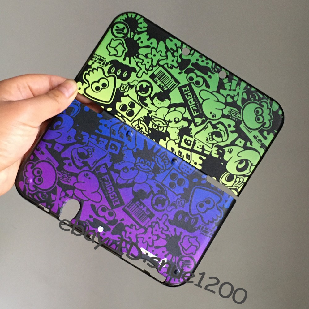 Custom Graffiti Pattern For New Nintendo 3DS XL LL Top Bottom Protective Case