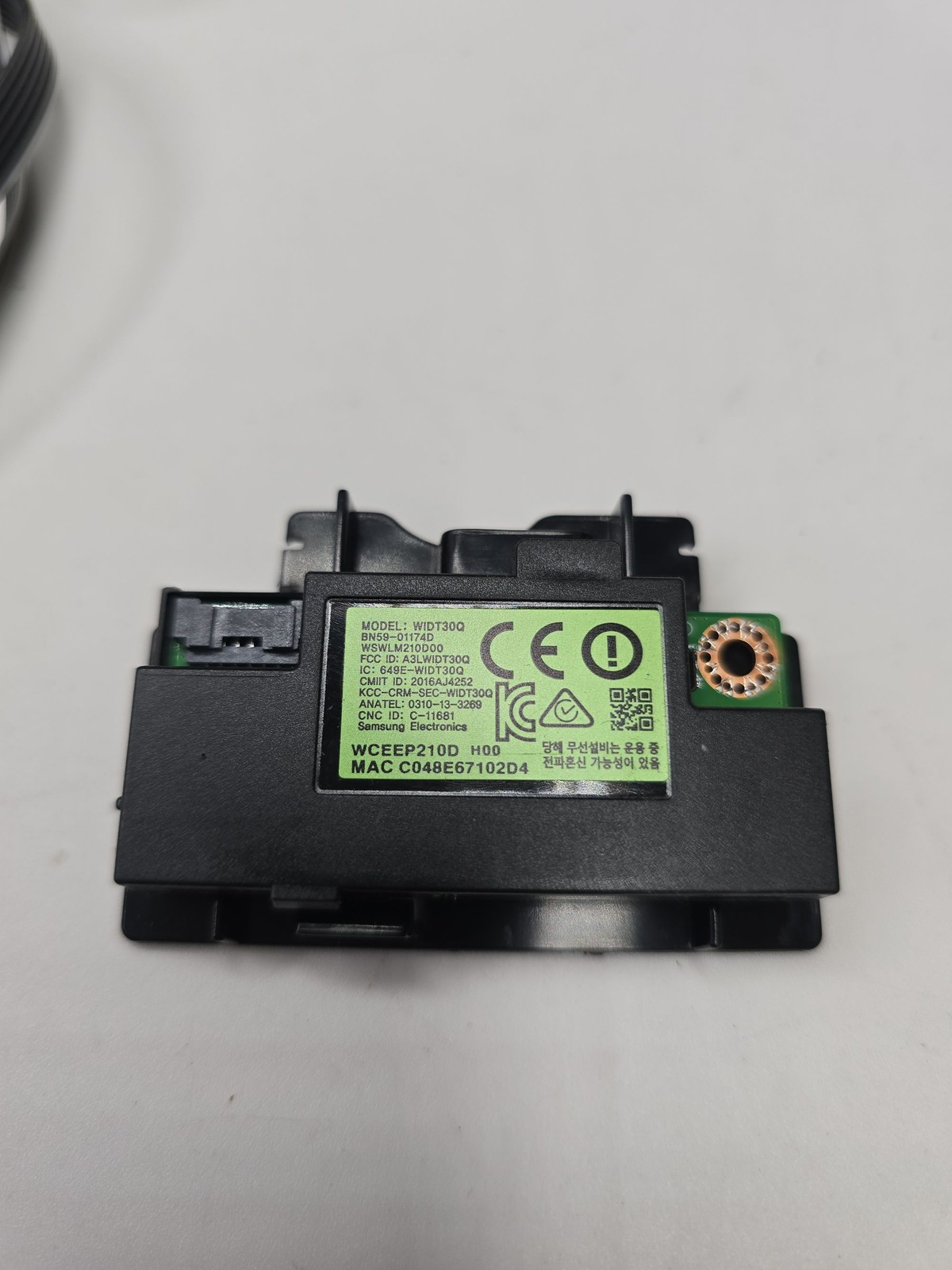 Samsung Wi-Fi Wireless Module WIDT30Q BN59-01174D