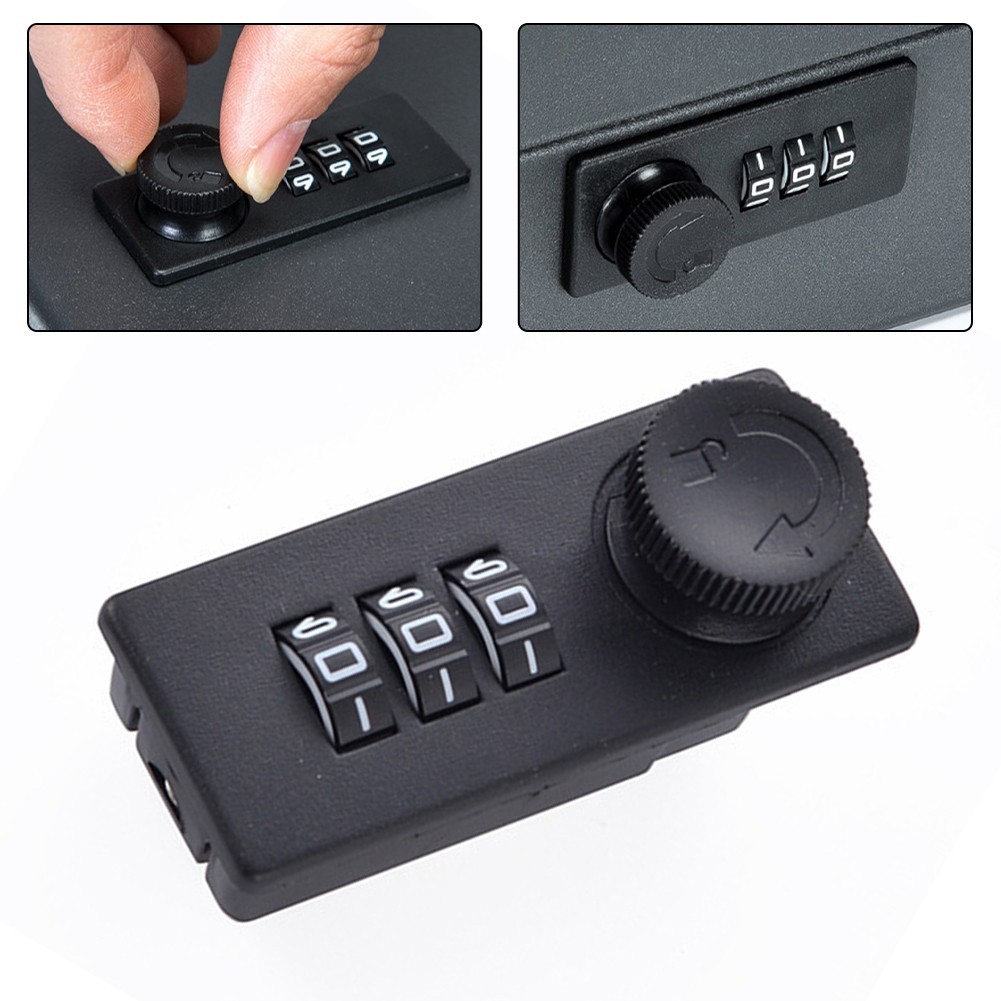 3 Digit Combination Password Drawer Lock Office Cabinet LocksSecurity Lockset