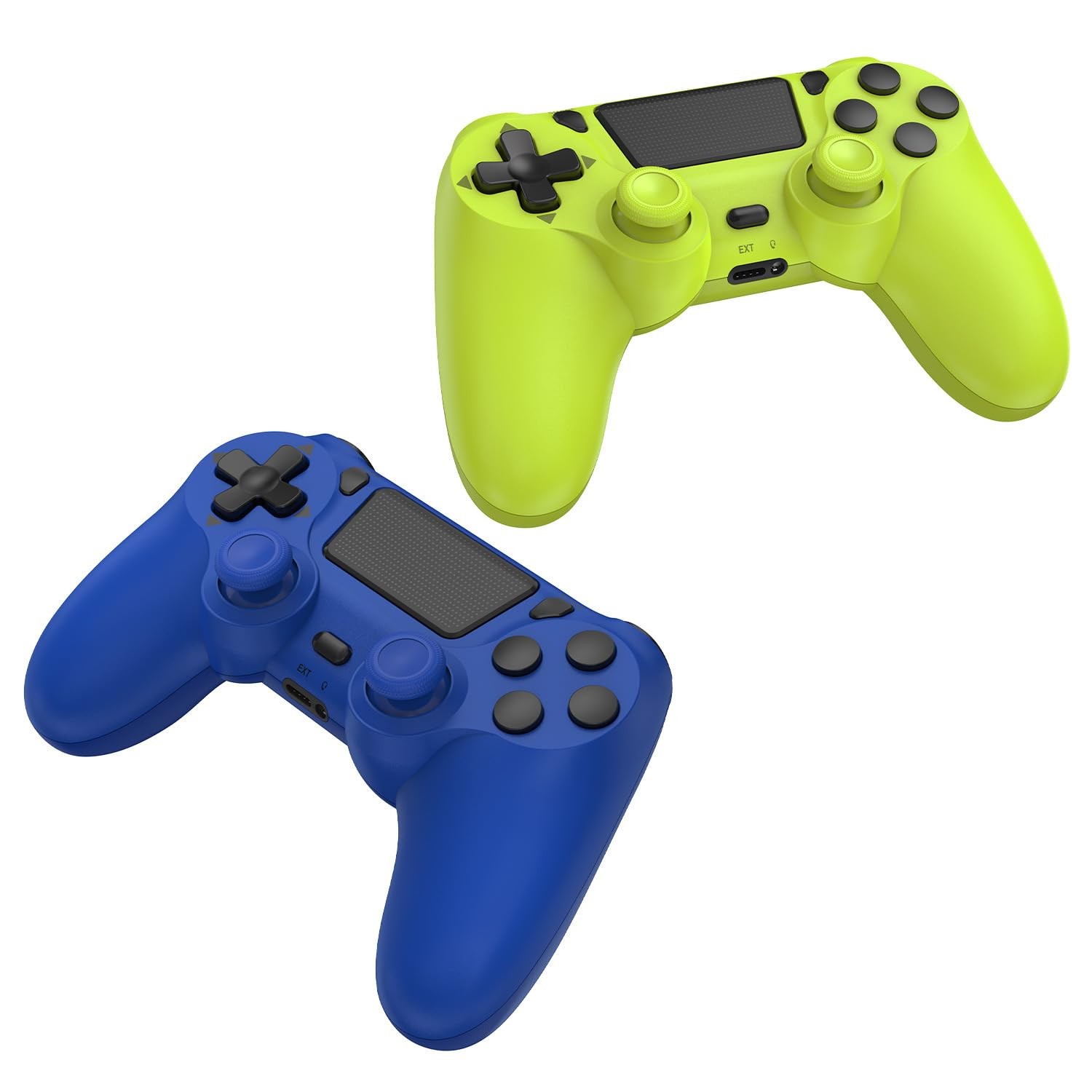 2 Pack Wireless Controller Compatible with PS4/Slim/Pro/PC with Dual Vibratio...