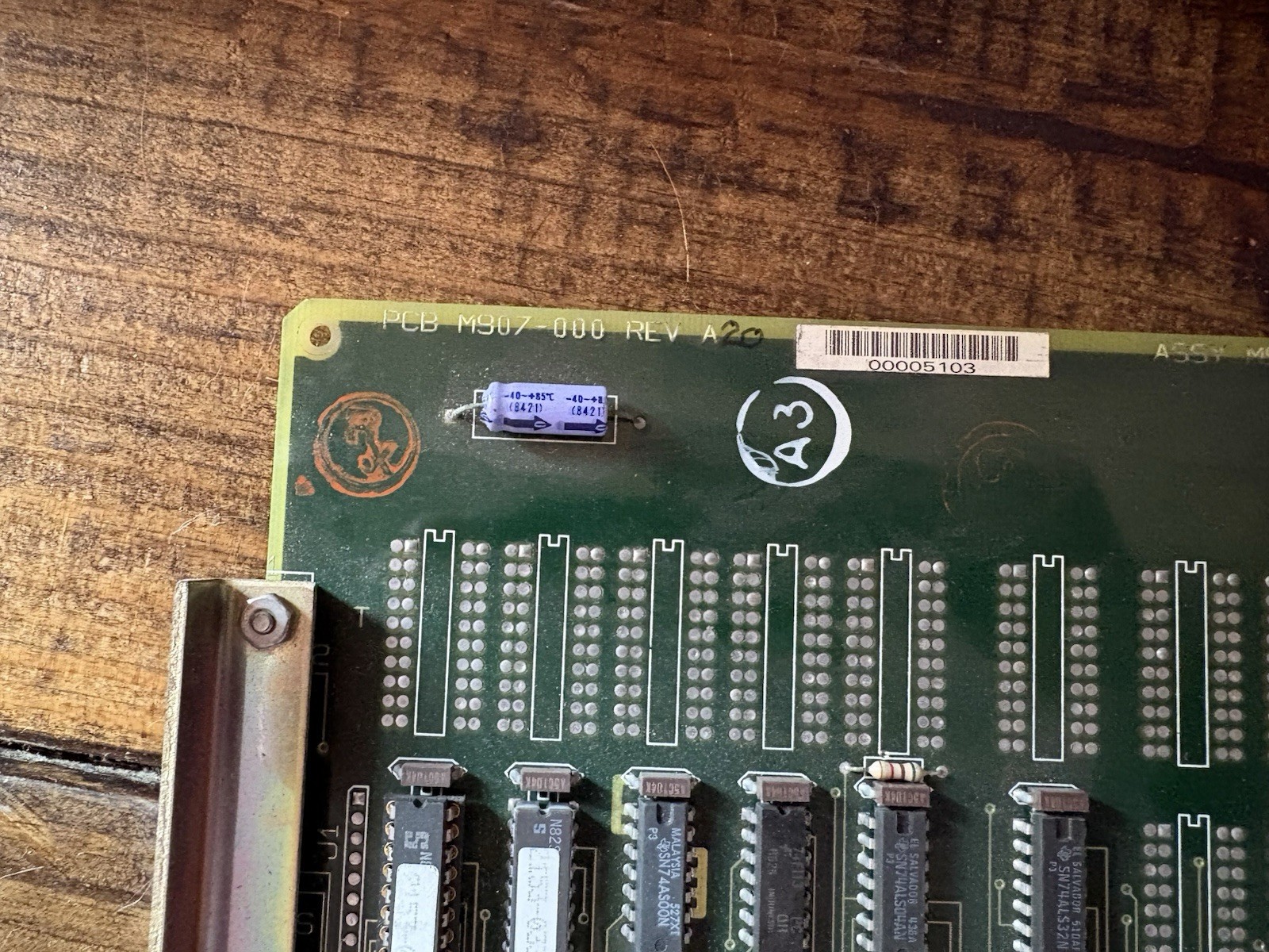 Gould Modicon M907-000 Rev A Memory Module