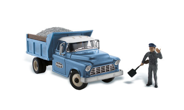 Woodland Scenics Rocky Road Repair Truck HO Railroad Train Vehicle AS5550