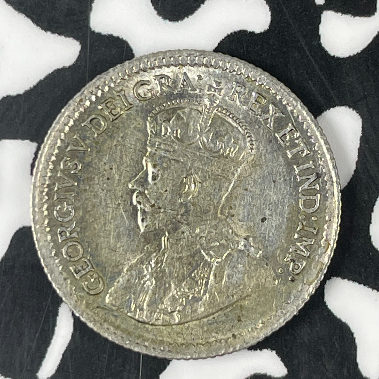 1920 Canada 5 Cents Lot#C9955 Silver! Nice!
