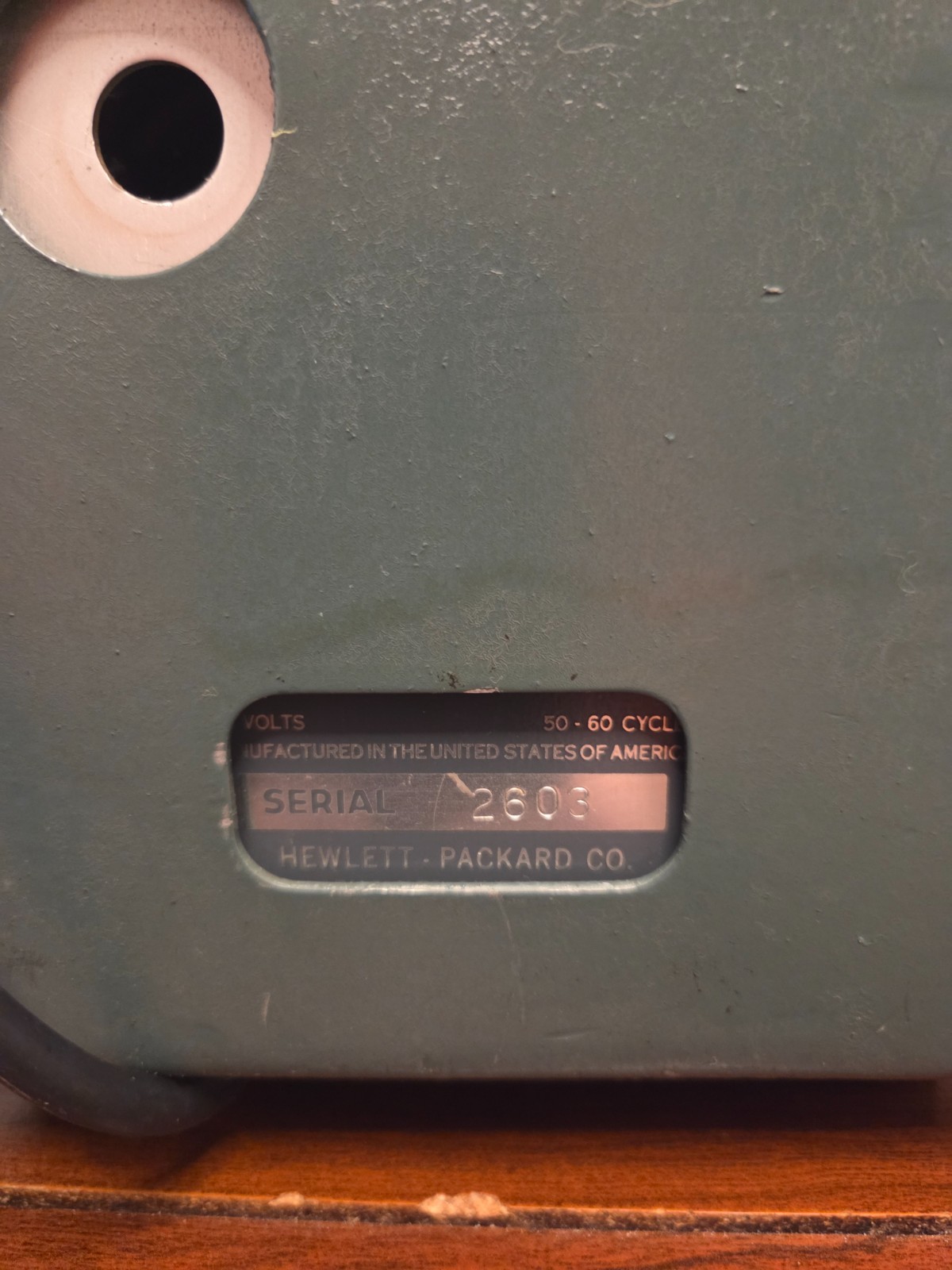 Hewlett Packard hp Model 200 CD Wide Range Oscillator