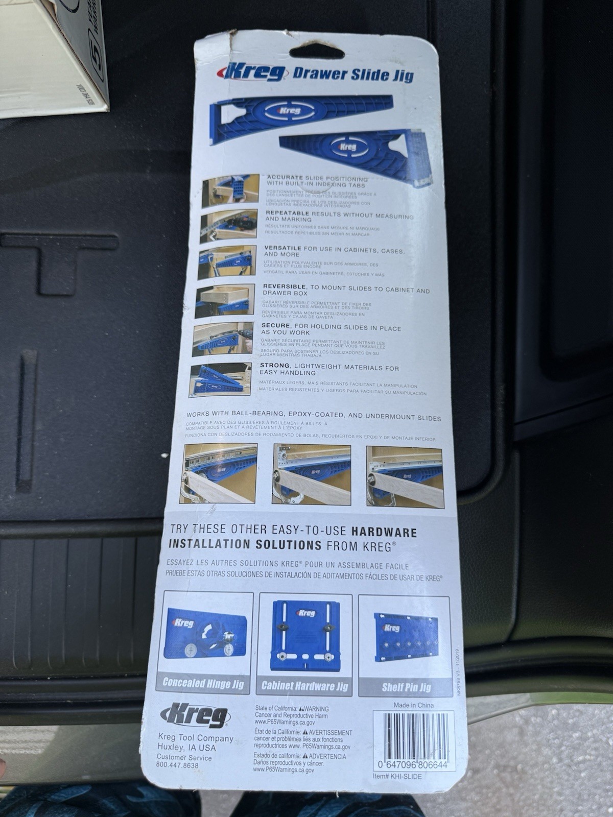 Kreg KH-SLIDE Jig