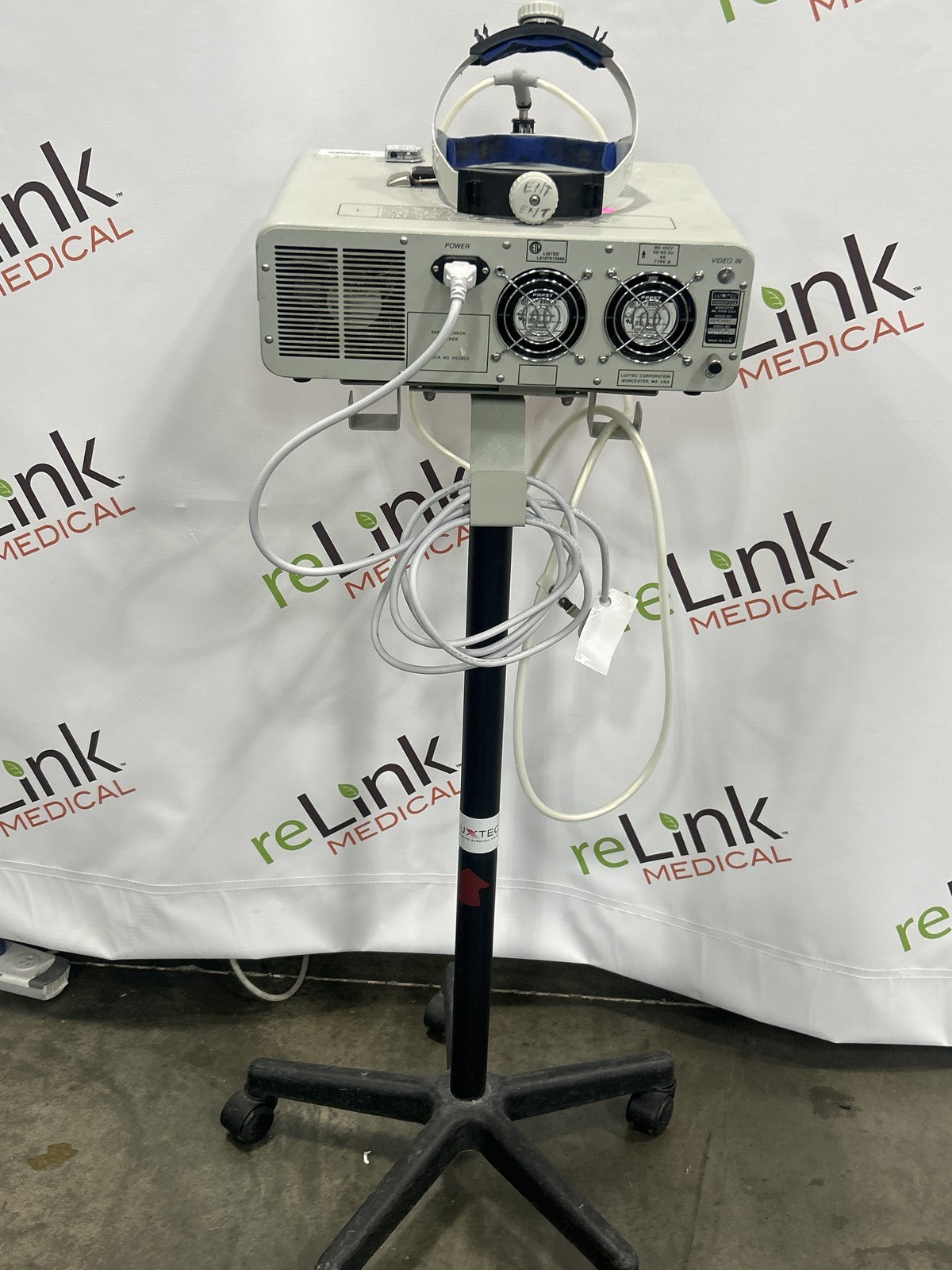 Luxtec 9300 Xenon Series 9000 Light Source w/Head Lamp