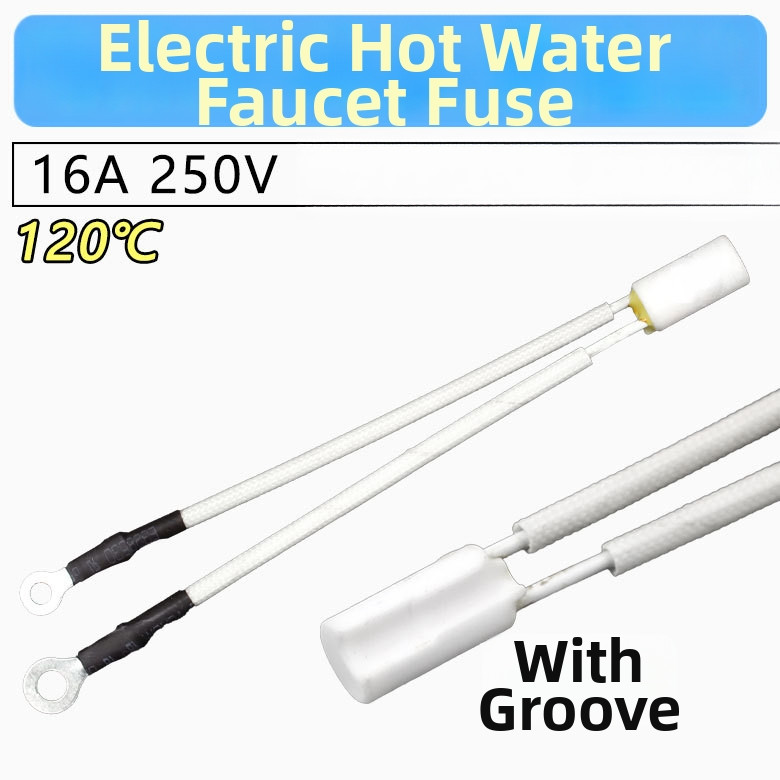 120C Temperature Fuse 16A 250V Thermal Cutoff for Electric Water Faucet
