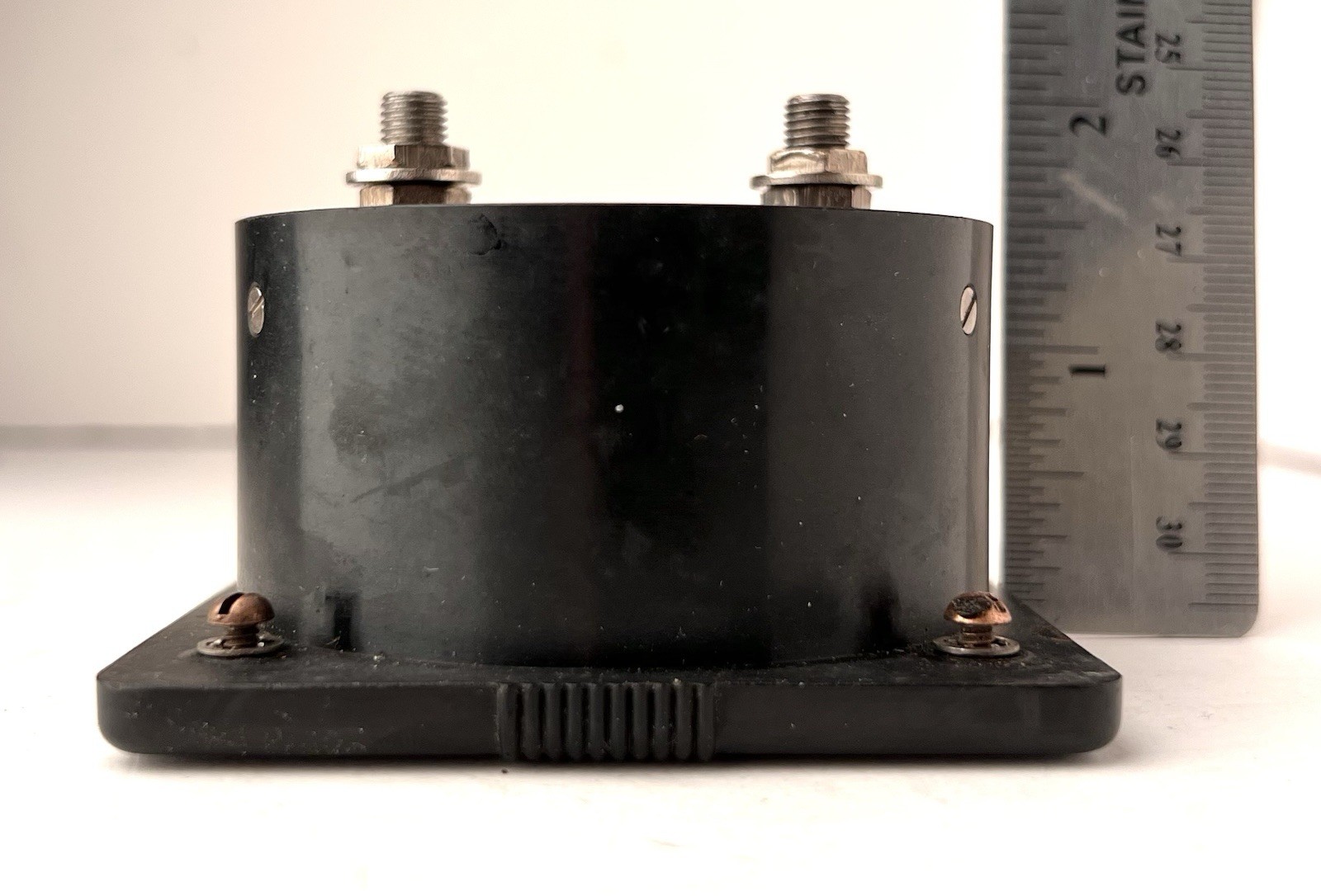 Vintage RCA Diodes Line Check Panel Meter Deco Bakelite Poor / Good Simpson Co