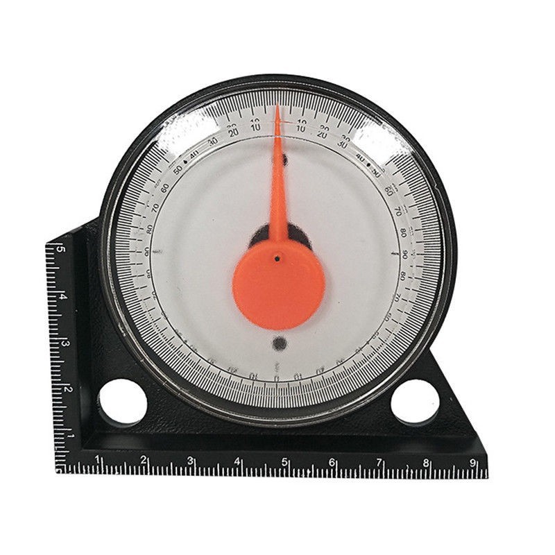Magnetic Inclinometer Protractor Tilt Level Meter Angle Finder Clinometer