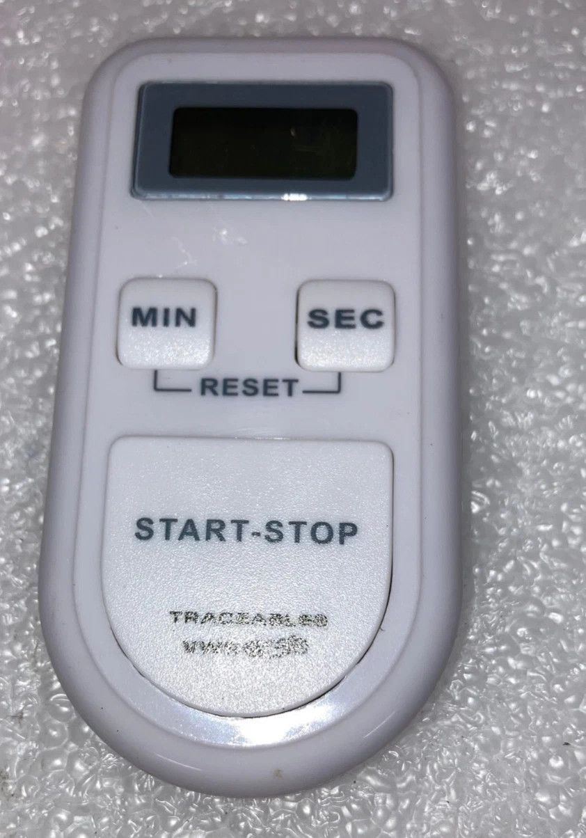 NEW OPEN BOX Traceable 5042 Fingertip Timer (99m 59s)