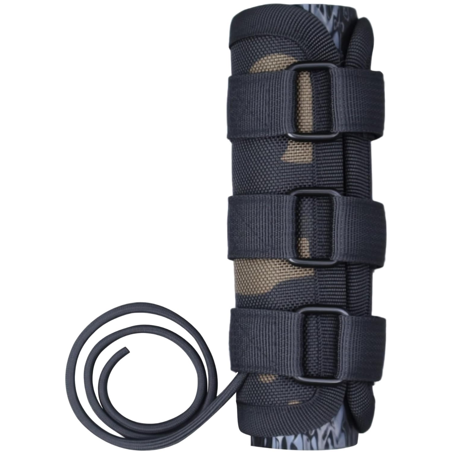 Camo Black Suppressor Wrap - 1000°F Resistant