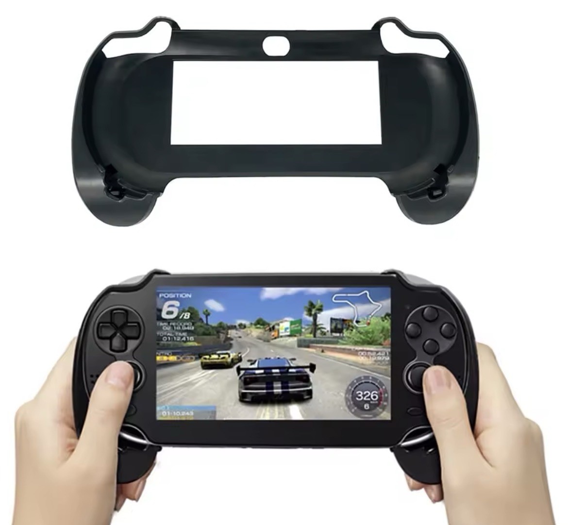 Bracket Stand Grip Plastic Holder for Sony PS Vita 1000 -Protective Control Case