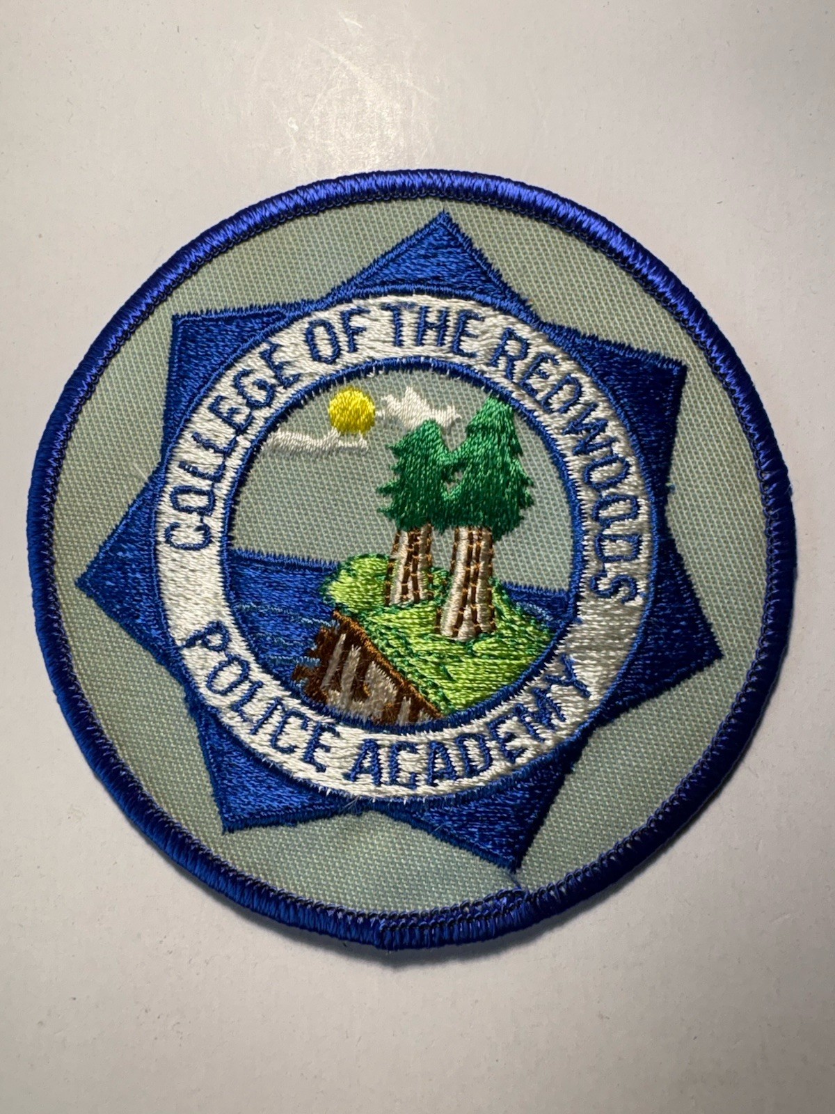 College of the Redwoods Police Academy Patch ~ California