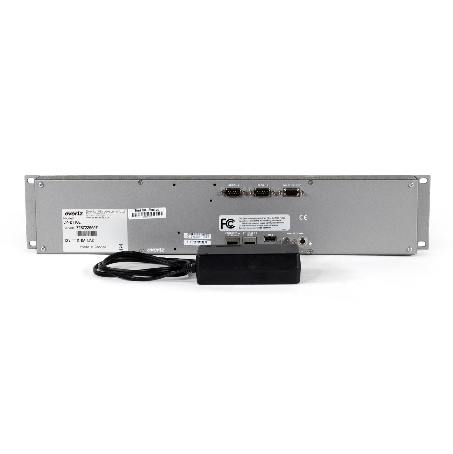Evertz CP-2116E Advanced System Control Panel