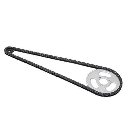 T8F Chain Sprocket Set, Steel Front 11T and Rear 44T Sprockets with Drive