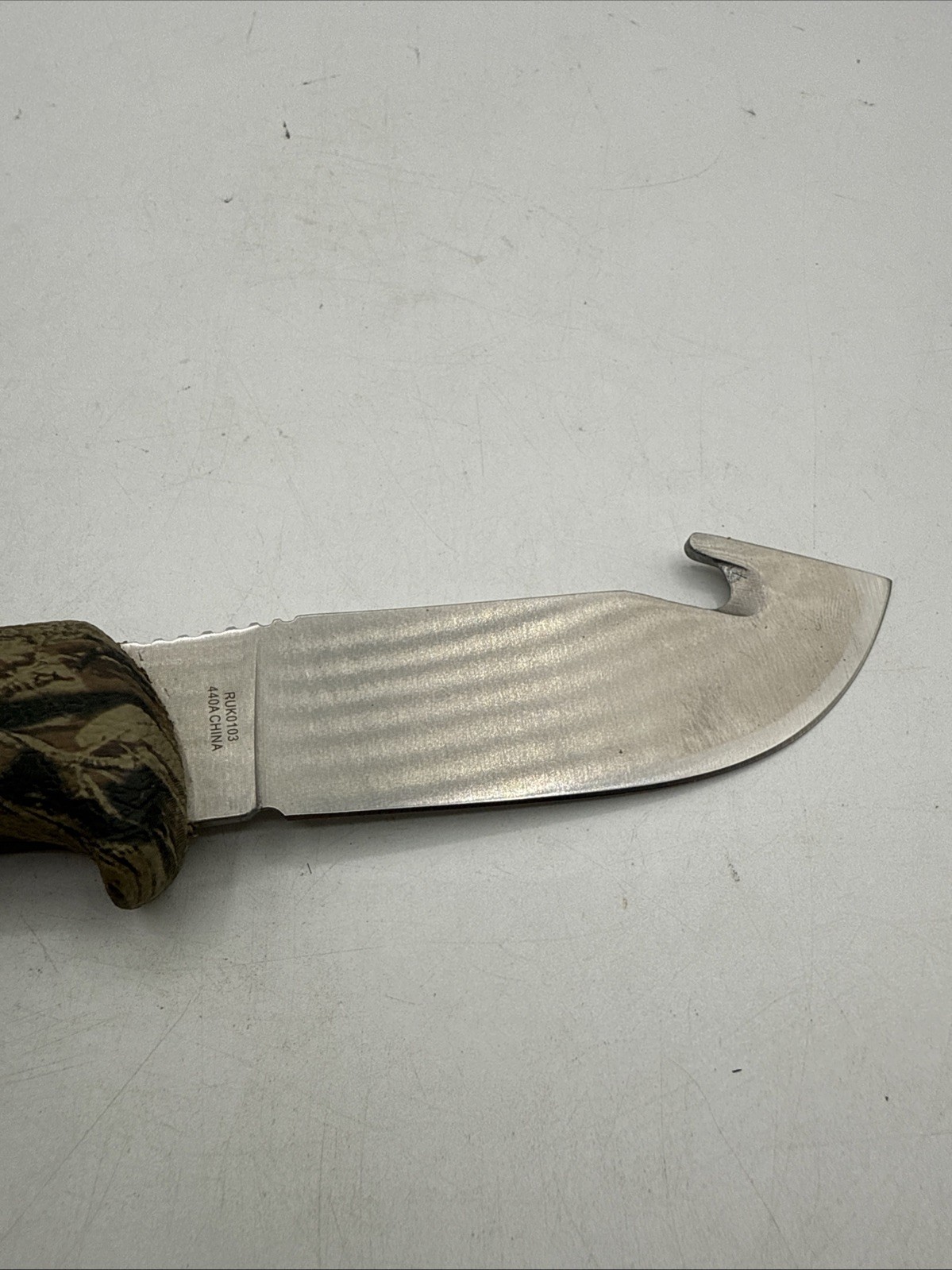 RUKO fixed blade Camo Hunting Knife