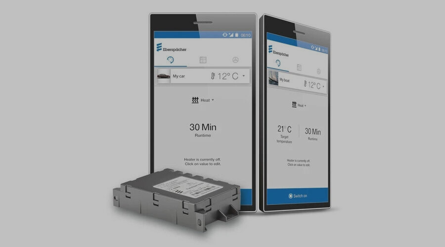 Eberspächer EasyStart WEB - App / Internet / Mobile Phone Control 22.1000.35.3500