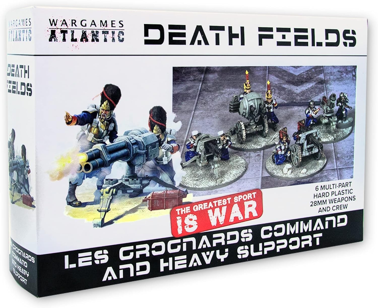 Wargames Atlantic - Death Fields: Les Grognards Command and Heavy Support