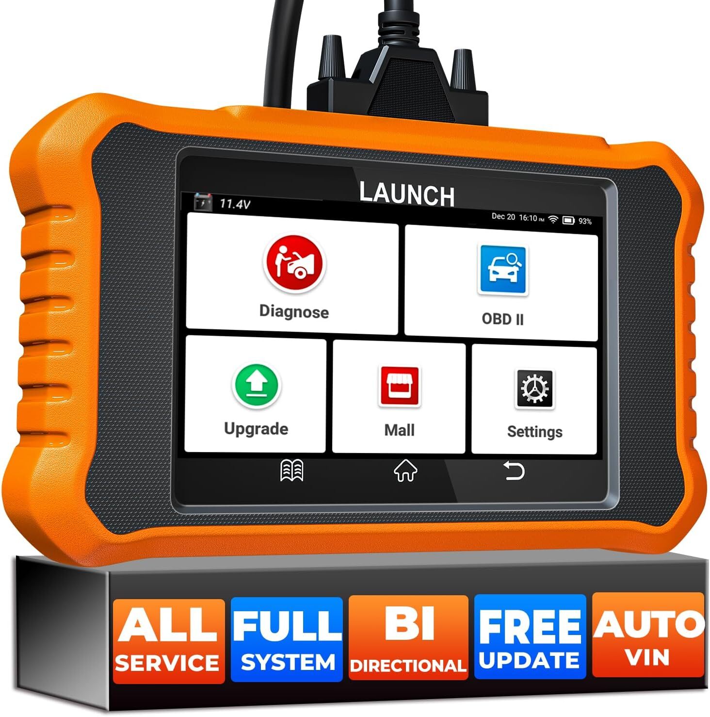 2026 LAUNCH X431 Elite 2.0 for LANDROVER Car Diagnostic Scanner Tool ECU Coding