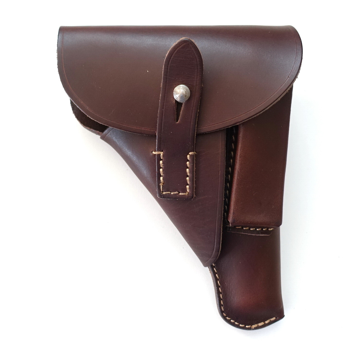 GERMAN ARMY WW2 repro brown holster for WALTHER PP 1941 WERSA Czech made