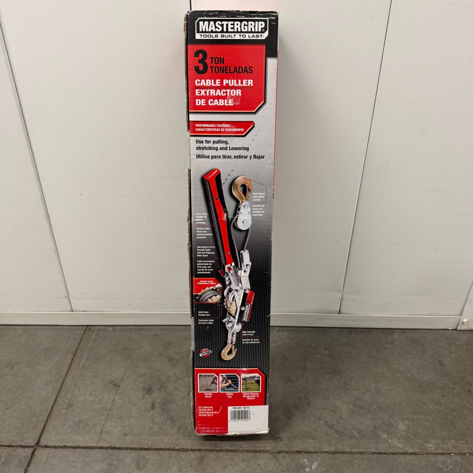 MASTERGRIP 3 Ton Cable Puller #762774