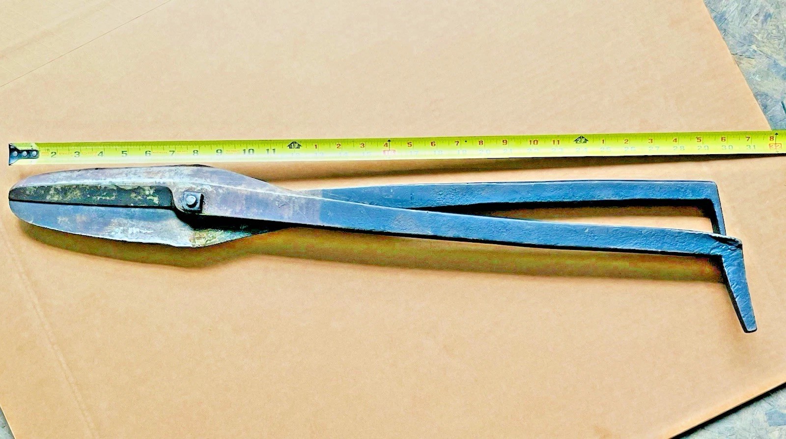 Pexto Peck Stow & Wilcox Blacksmith 31" Bench Shears Vintage