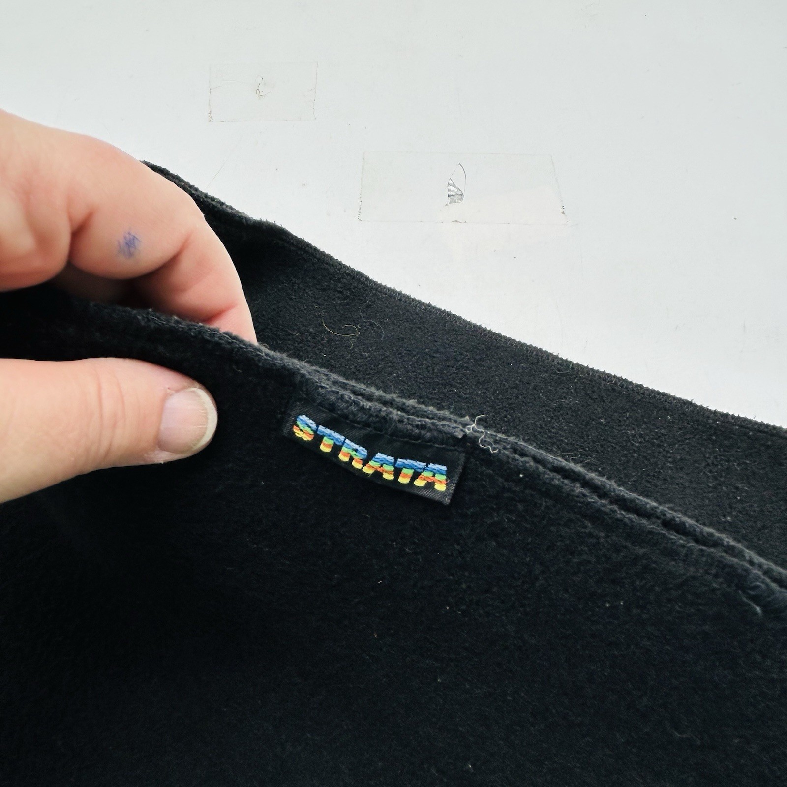 Strata Black Scarf Neck Warmer 58”x9.75”