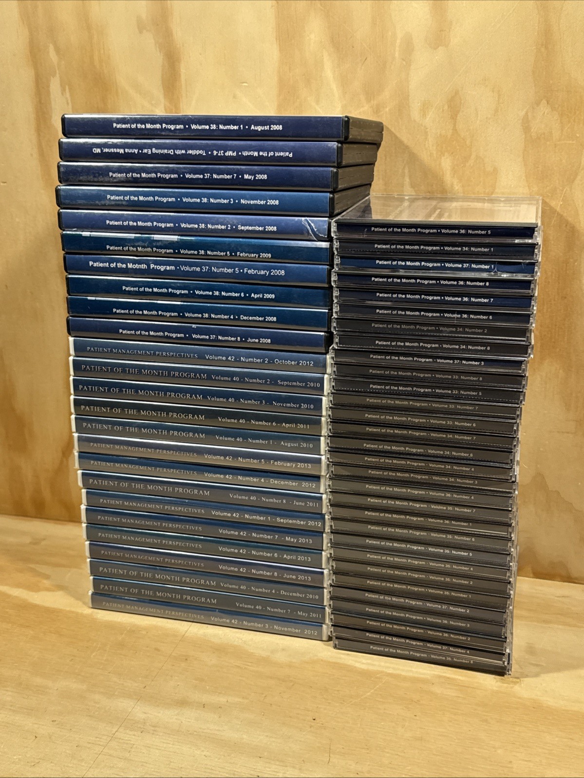 Lot Of 55 Bc Decker Otolaryngology Patient Of The Month Cd Rom Disc Study