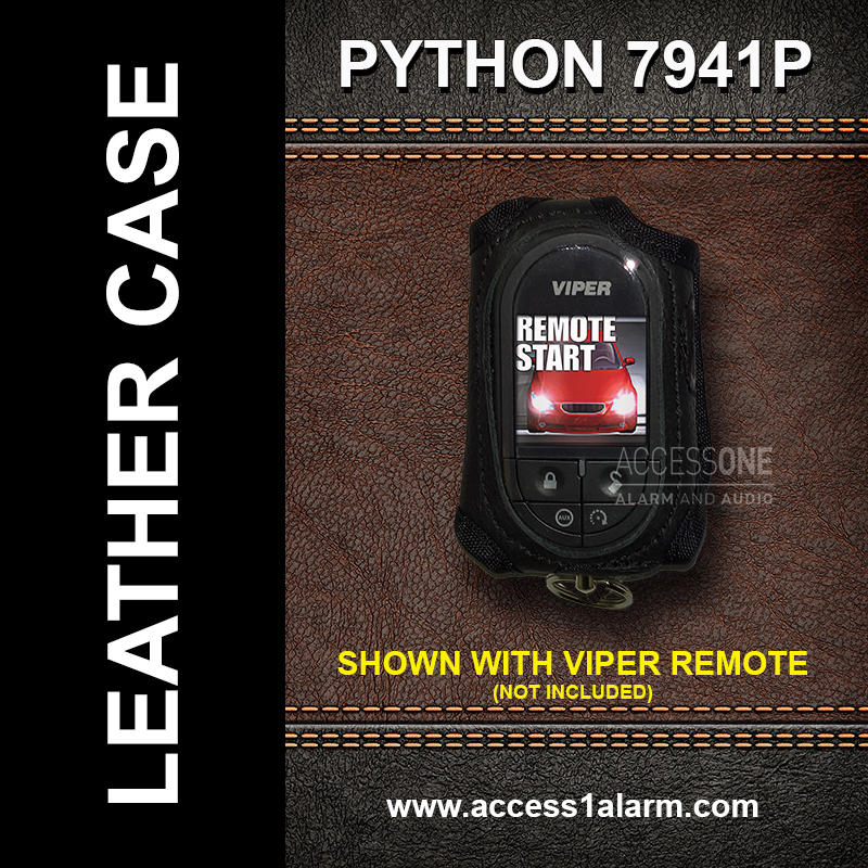 Python 7941P Protective Leather Remote Control Case For Responder HD Remote