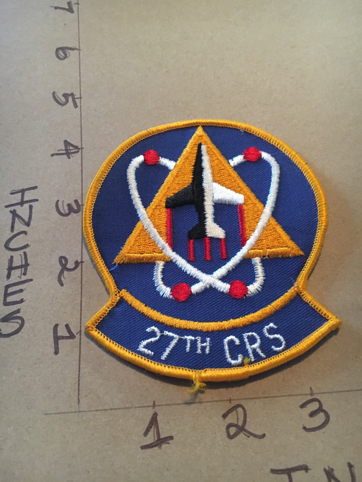 USAF 27th CRS Component Repair Squadron patch 4/22/25