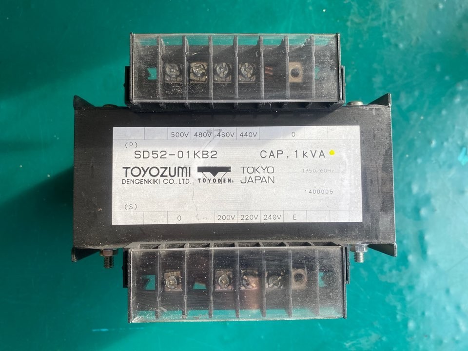 TESTED GOOD,  TRANSFORMER / SD52-01KB2 / TOYOZUMI