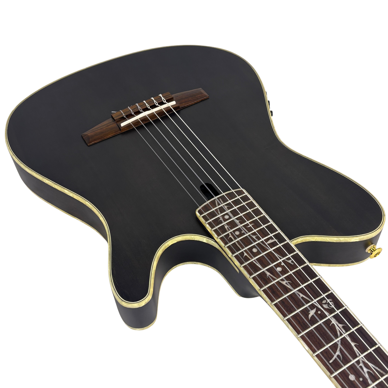 Ibanez TOD10N Tim Henson Signature Nylon Acoustic-Electric Guitar Black (Used)