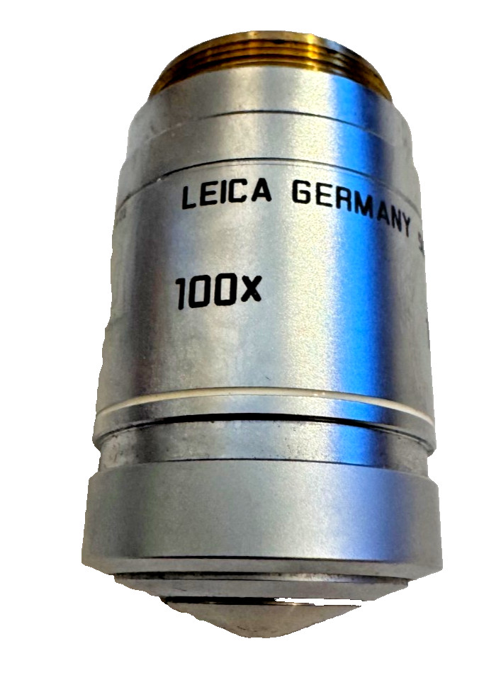 LEICA HCX PL FLUORTAR 100X / 1.3 OIL MICROSCOPE OBJECTIVE