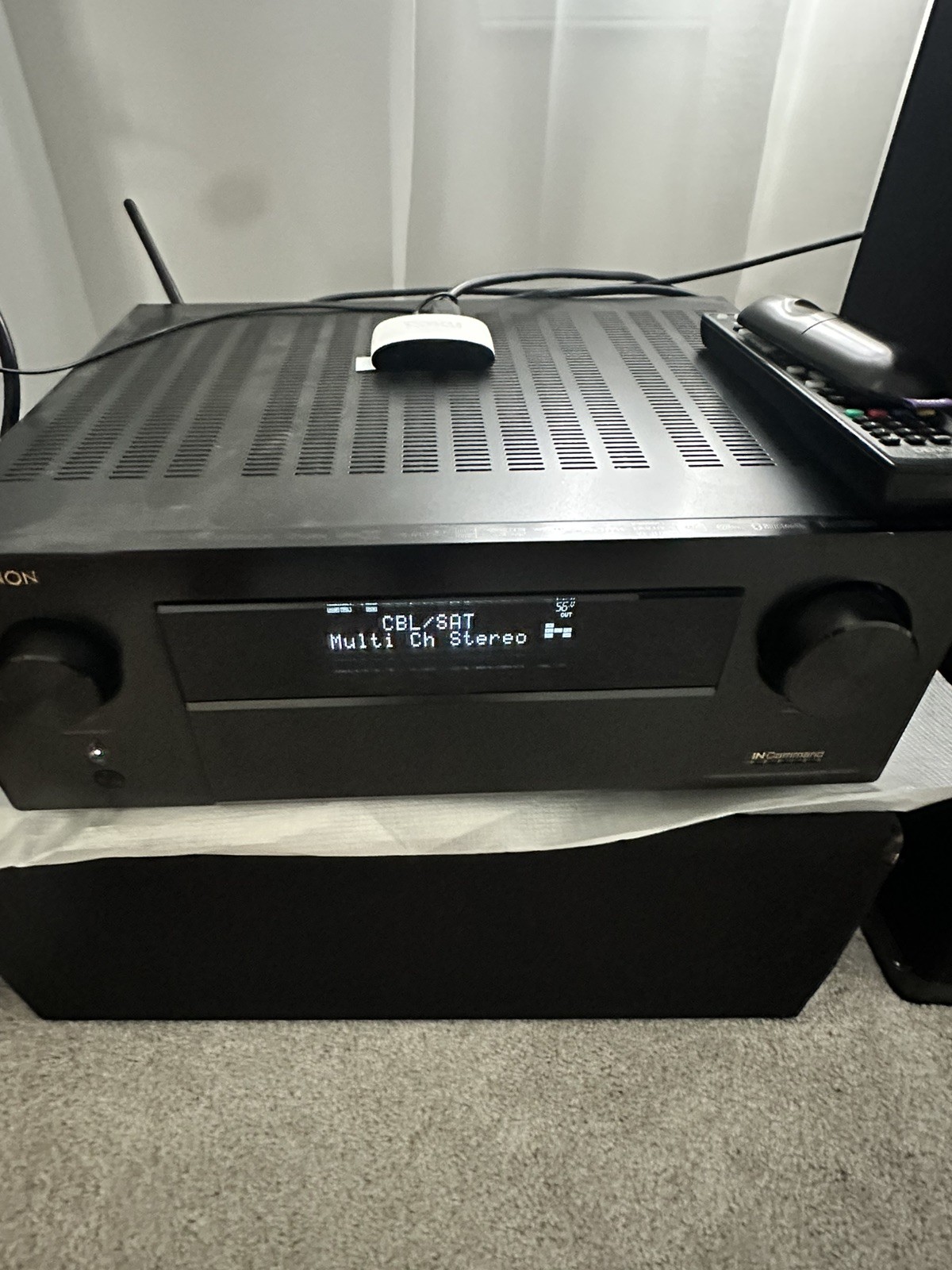 DENON AVR-X4700H 9.2-Channel 8K AV Receiver with HEOS IMAX .