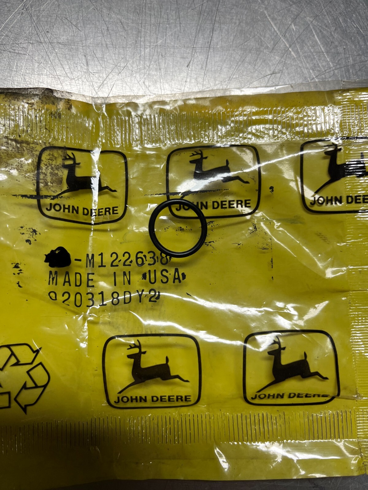 M122638   Genuine OEM  John Deere    O-RING