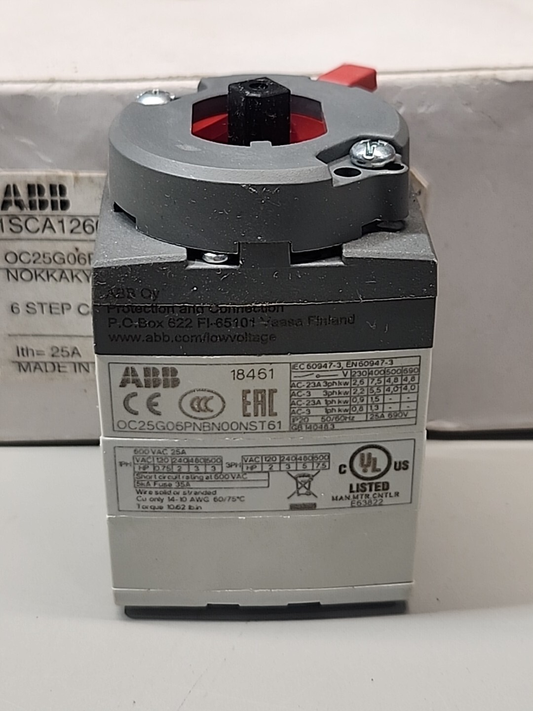 ASEA BROWN BOVERI OC25G06PNBN00NST61 / OC25G06PNBN00NST61