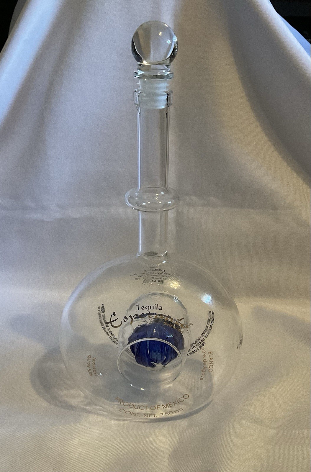 Esperanto Tequila Seleccion 12 Inch Decanter