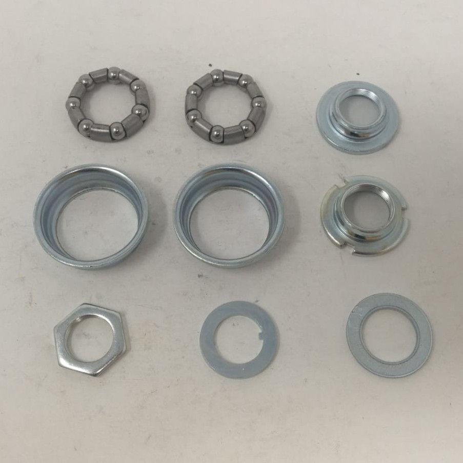 Bottom Bracket Set w/Bearings For 1/Piece Crank 5/16x7 BMX Cruiser Bike Bicycle
