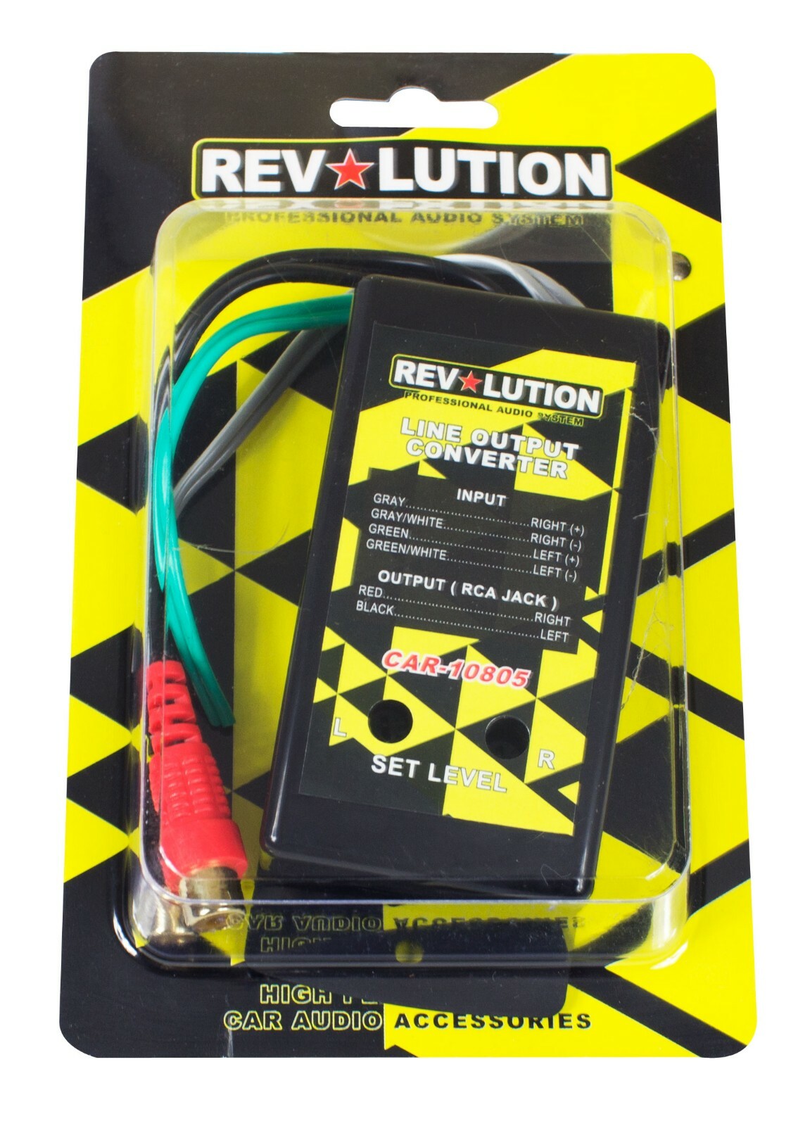 Hi / Low Level Converter Signal Noise Eliminated, 2-CH Signal Outputs