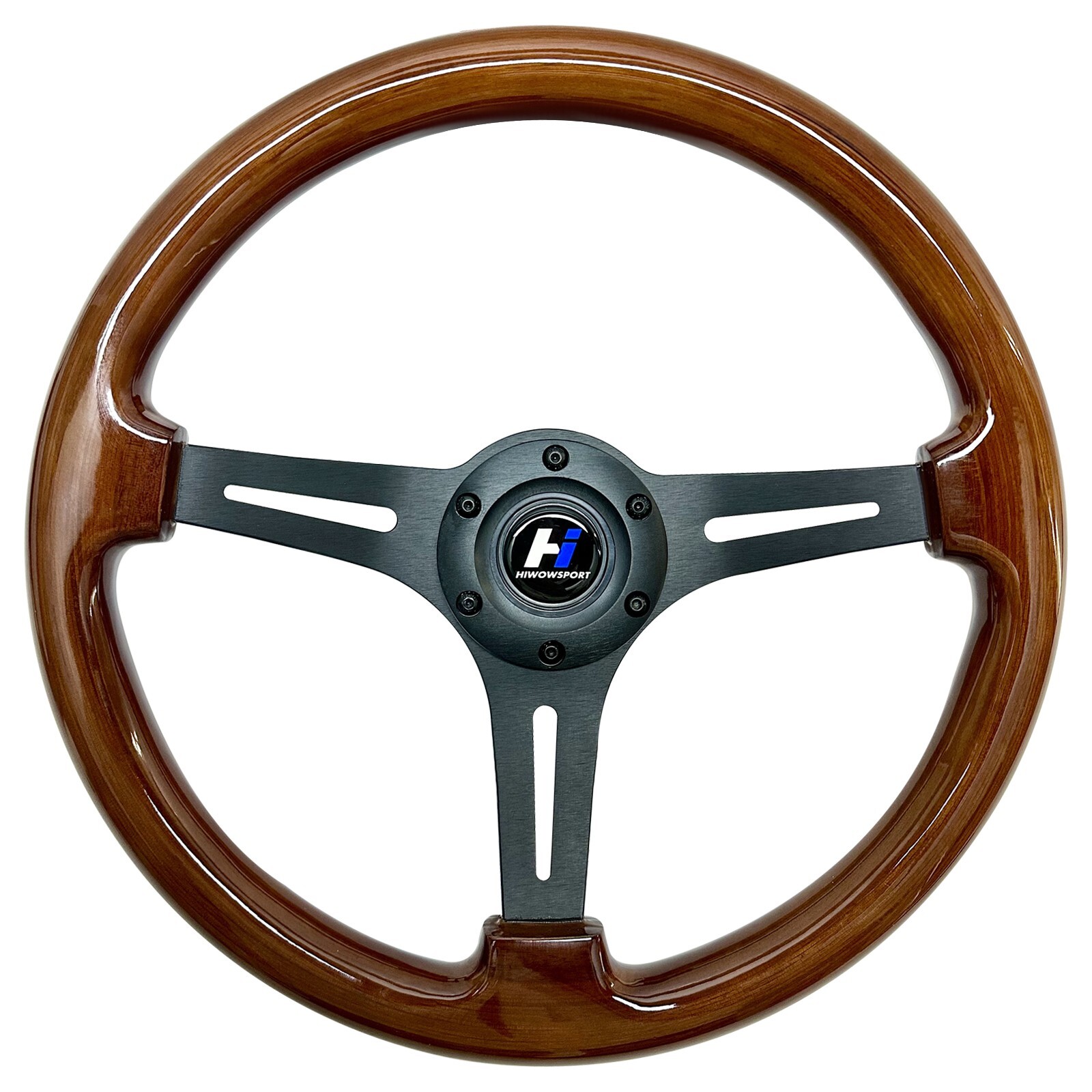 Universal 350mm 14" Grant Classic Nostalgia Style Wood Grain Steering Wheel