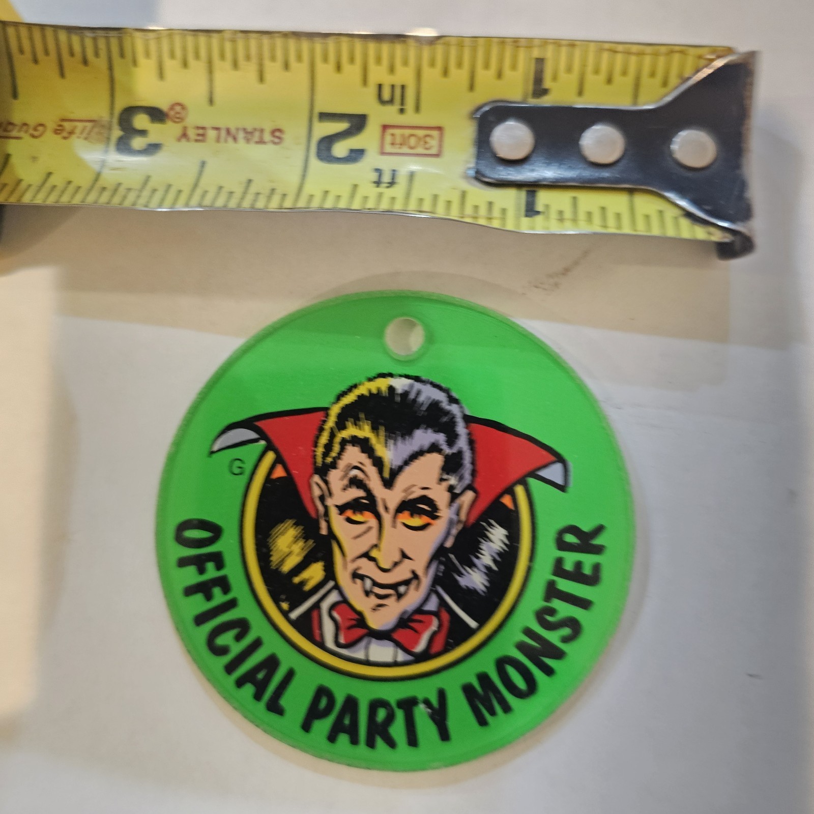 WILLIAMS PARTY ZONE ALL PINBALL PROMO PLASTIC $10 OR LESS NOS