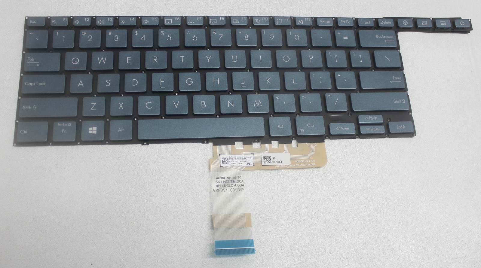 0KN1-9F2US23 Asus Keyboard Us-Eng 348Mm Wof R2.0 Ux581 Ux581Lv Ux581Gv"GRADE A"