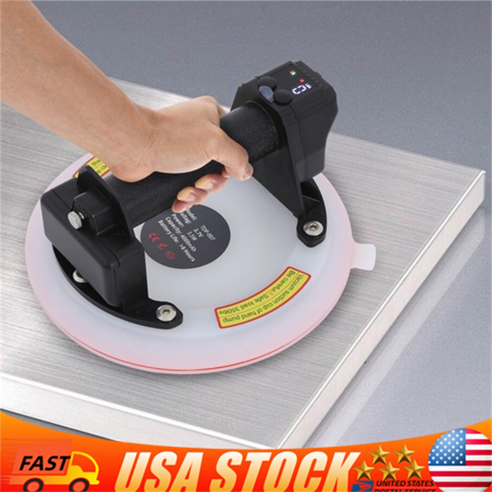 8'' Electric Suction Cup 440lbs Electric Vacuum Suction Cup For Tiles Glass