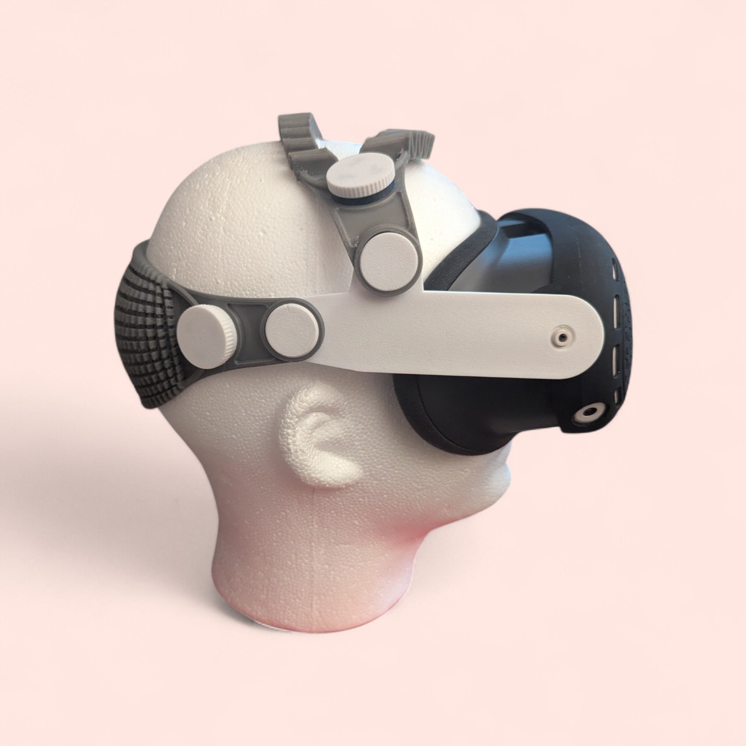 Ultra Soft Adjustable Head Strap for Meta Quest 3/3S & Quest 2 - Any Head Shape