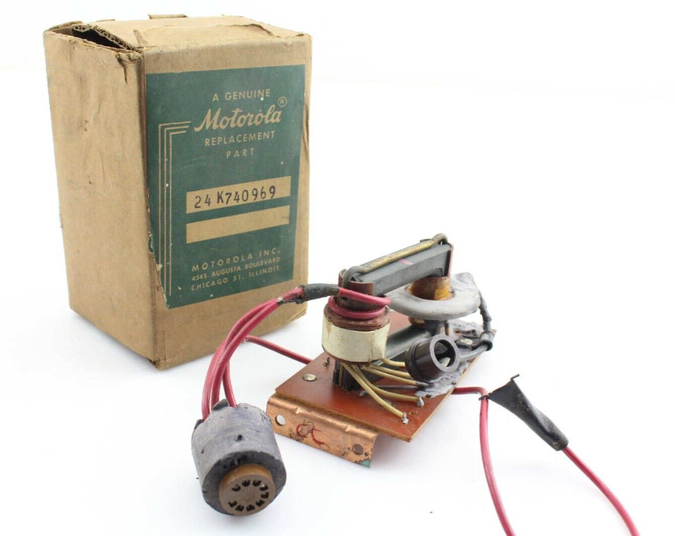 New Qty 1 NOS Motorola 24K740969 TS-537 TS-538 TS-539 HV Transformer Coil USA