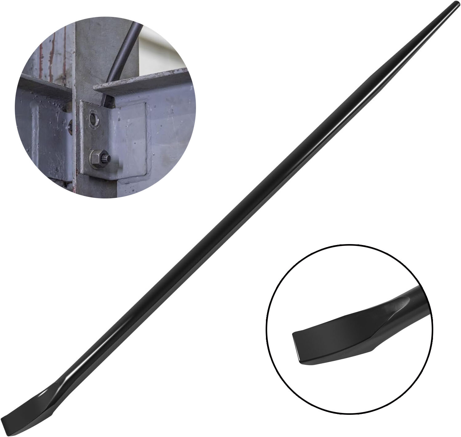 3248 7/8-Inch x 30-Inch Round Connecting Bar For Aligning, Prying and Chiseling