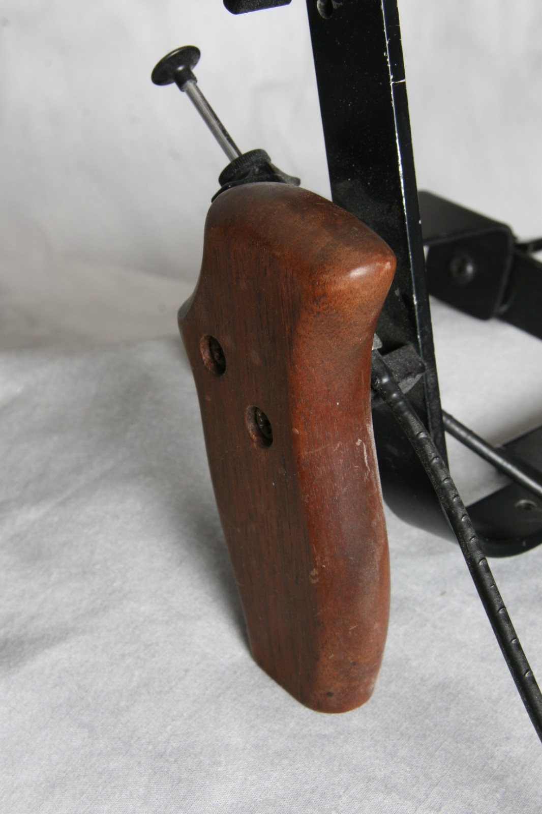 Stroboframe fixed flash bracket for 6x6 w/SLR Cable release and Antitwist Plate