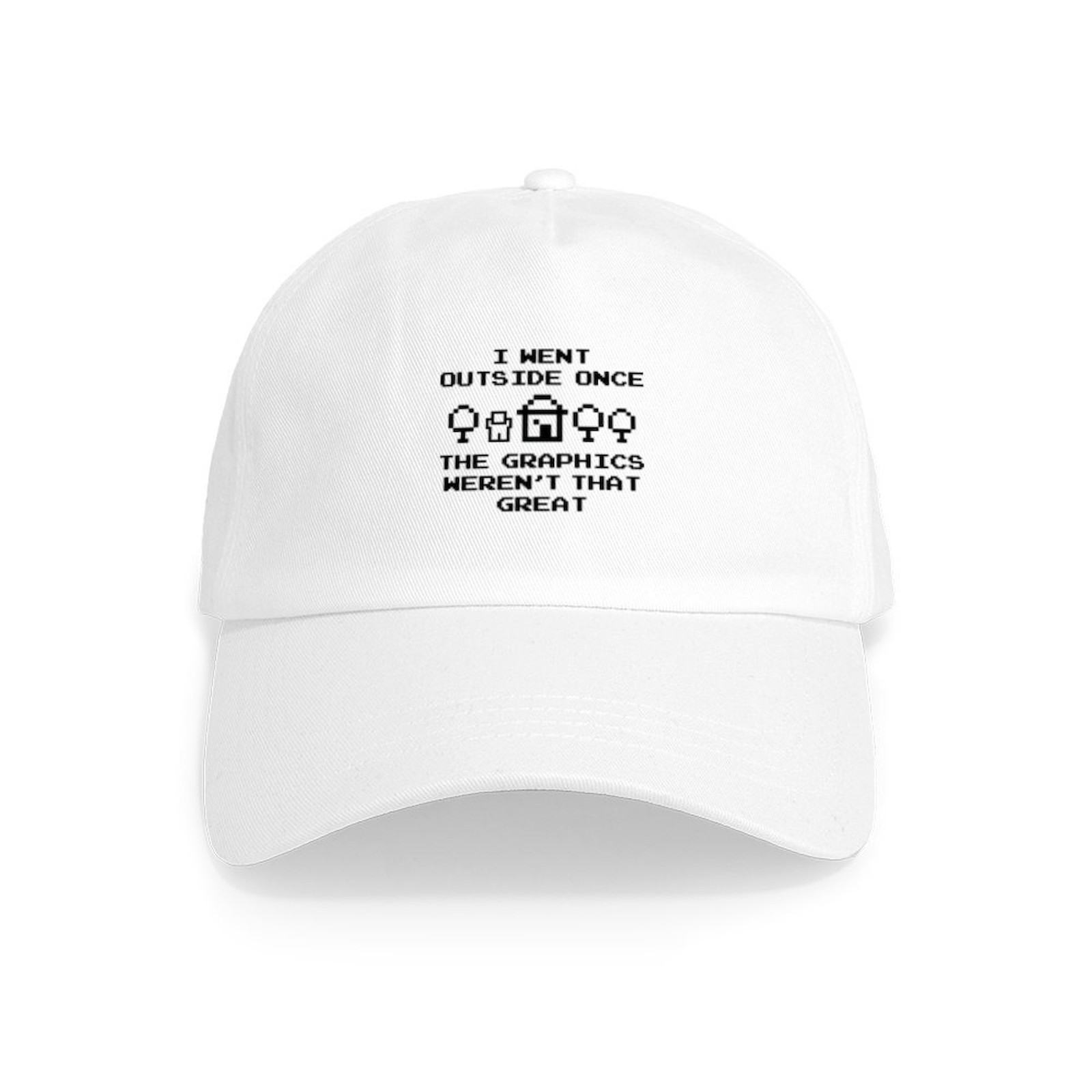 CafePress I Went Outside Once Cap Classic Baseball Cap (2025002091)