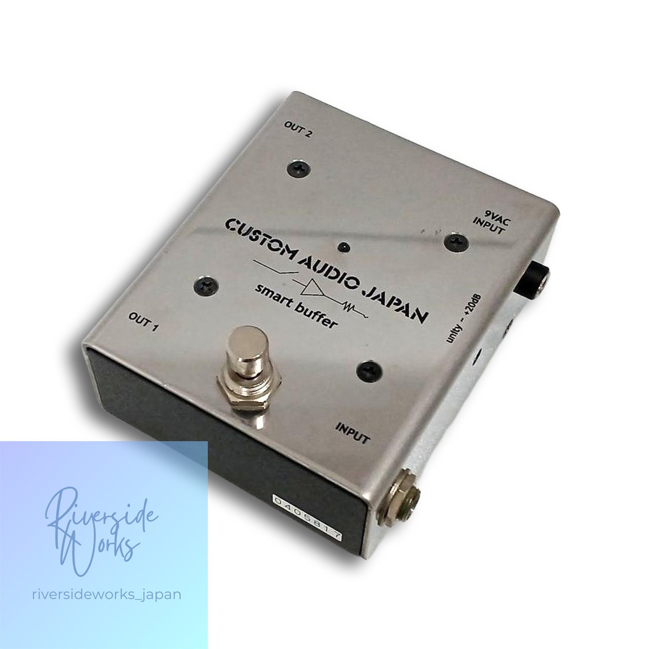 CUSTOM AUDIO JAPAN Smart Buffer Effects Pedal Used